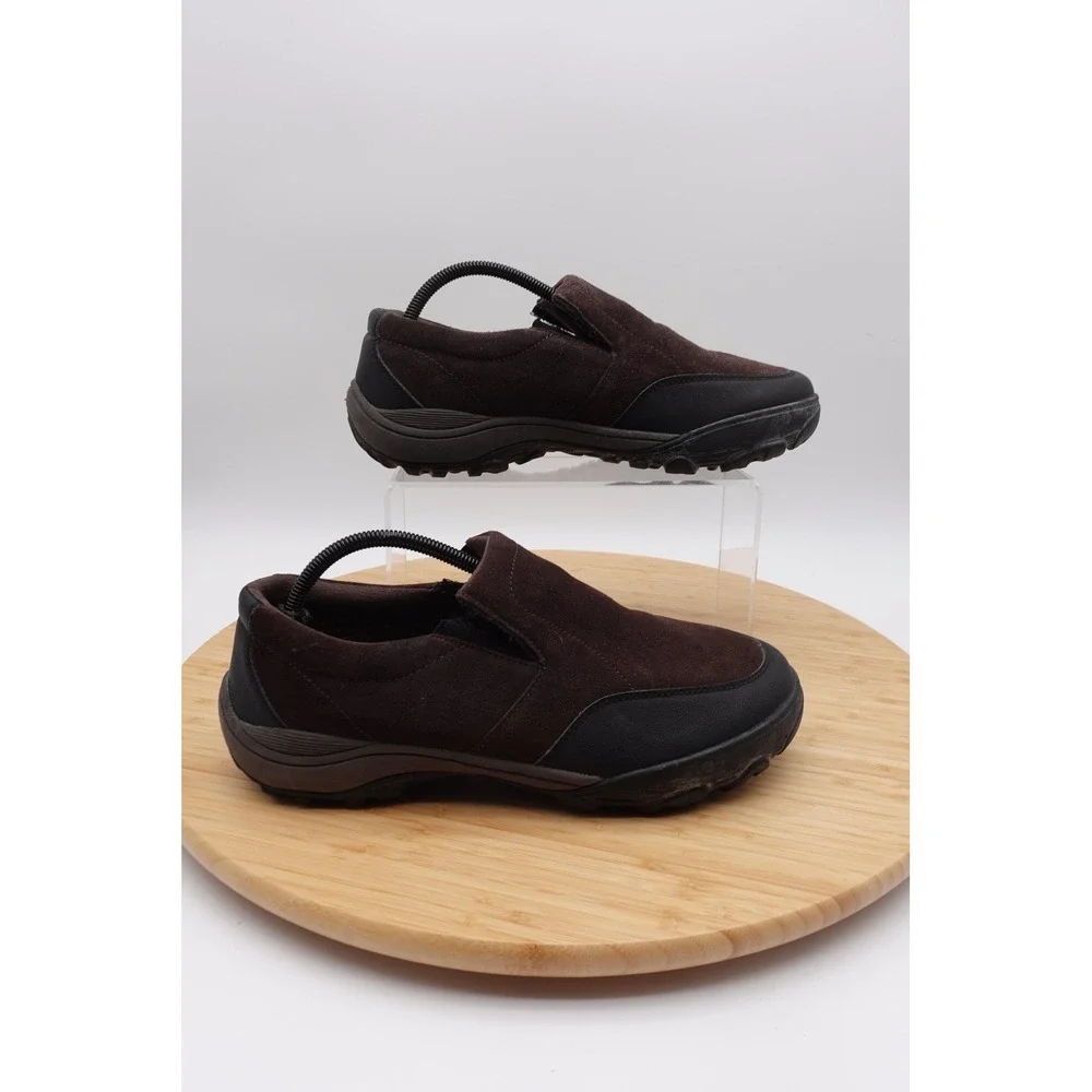 Vintage 1948 Shoes Mens Size 10 43 Brown Suede Slip On Casual Comfort Outdoor